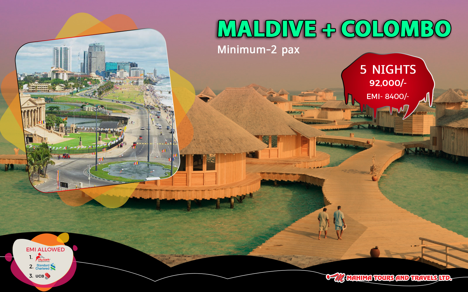 MALDIVES + COLOMBO